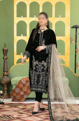 Esmeray - Fancy Heavy Embroidered Velvet Collection EFHE 24 D-3691