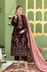 Esmeray - Fancy Heavy Embroidered Velvet Collection EFHE 24 D-3692