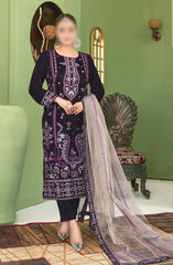 Esmeray - Fancy Heavy Embroidered Velvet Collection EFHE 24 D-3693