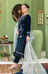 Esmeray - Fancy Heavy Embroidered Velvet Collection EFHE 24 D-3694