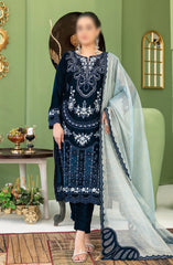 Esmeray - Fancy Heavy Embroidered Velvet Collection EFHE 24 D-3694