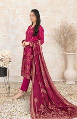 Umnia - Staple Broshia Banarsi 3pcs Collection D-3881