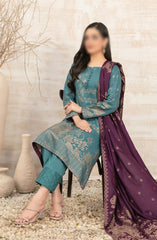 Umnia - Staple Broshia Banarsi 3pcs Collection D-3886