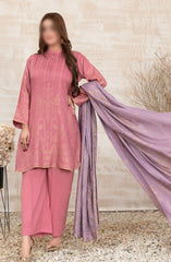 Umnia - Staple Broshia Banarsi 3pcs Collection D-3887