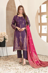 Umnia - Staple Broshia Banarsi 3pcs Collection D-3888