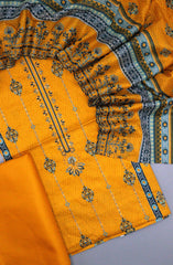 Bin Saeed Unstitch Printed and Embroidered Cotton Collection D-40