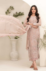 Setareh - Fancy Chiffon Semi Stitched Collection By Tawakkal Fabrics D-5624