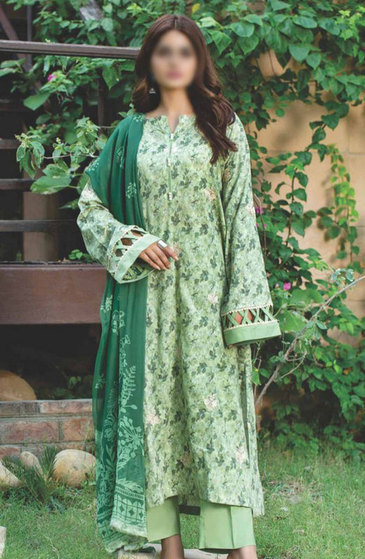 Sehar Embroidered Lawn Collection 2024 By Rashid Textile D 8085