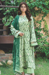 Sehar Embroidered Lawn Collection 2024 By Rashid Textile D 8085