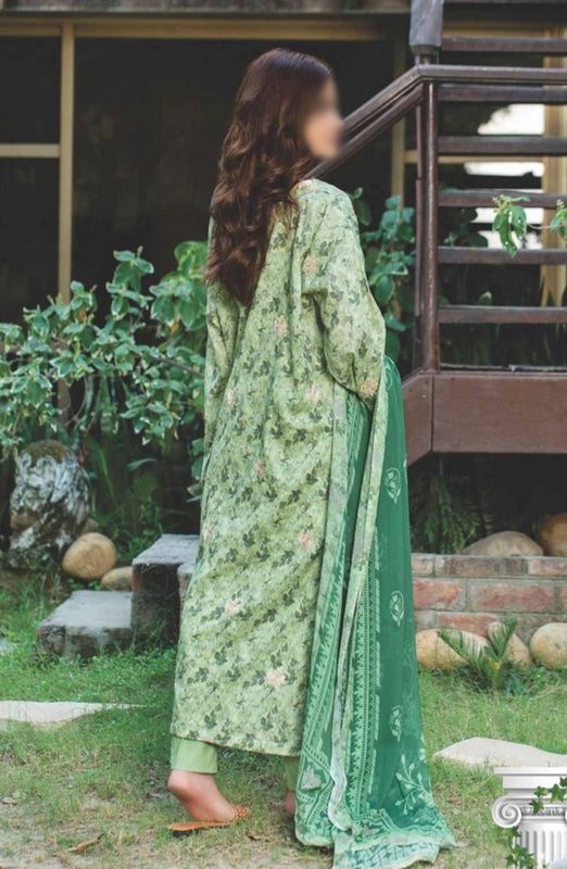 Sehar Embroidered Lawn Collection 2024 By Rashid Textile D 8085