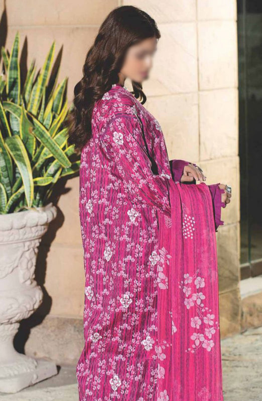 Sehar Embroidered Lawn Collection 2024 By Rashid Textile D 8087
