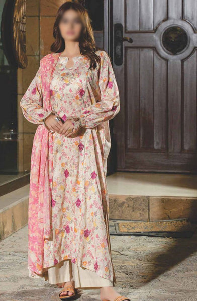 Sehar Embroidered Lawn Collection 2024 By Rashid Textile D 8088