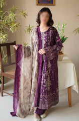 LUXOR Embroidered Luxury Lawn Collection 2024 D 8146