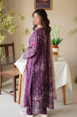 LUXOR Embroidered Luxury Lawn Collection 2024 D 8146