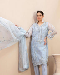 RAANIA Stitched Fancy Embroidered Collection 2023 D 8227