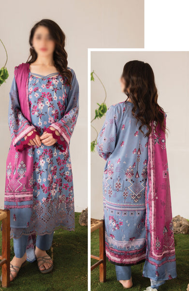 Kaira Embroidered Lawn Collection 2024 By Rashid Textile D 8693
