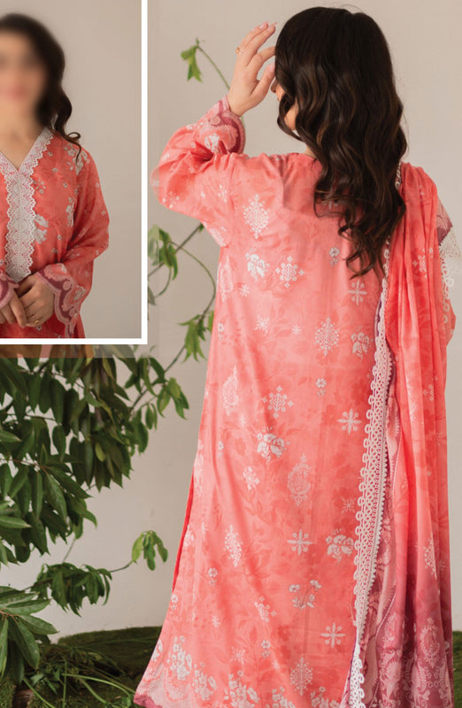 Kaira Embroidered Lawn Collection 2024 By Rashid Textile D 8698