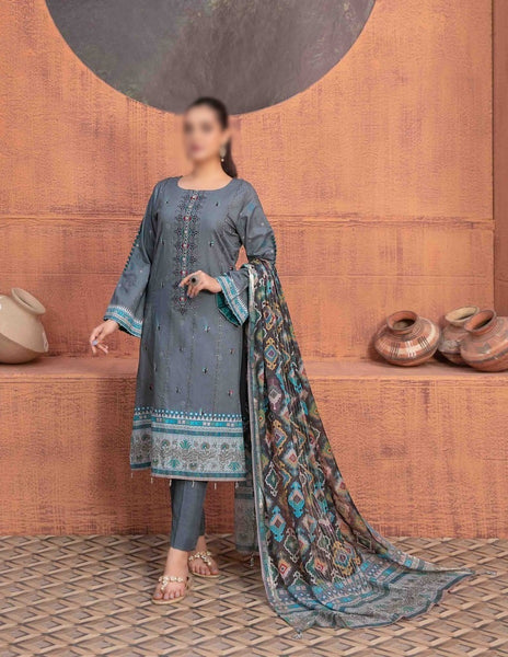 SAAJA Embroidered Digital Printed Lawn Collection 2023 D 8893