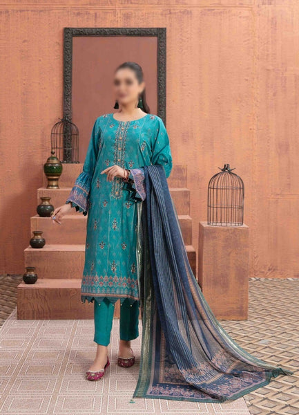 SAAJA Embroidered Digital Printed Lawn Collection 2023 D 8894