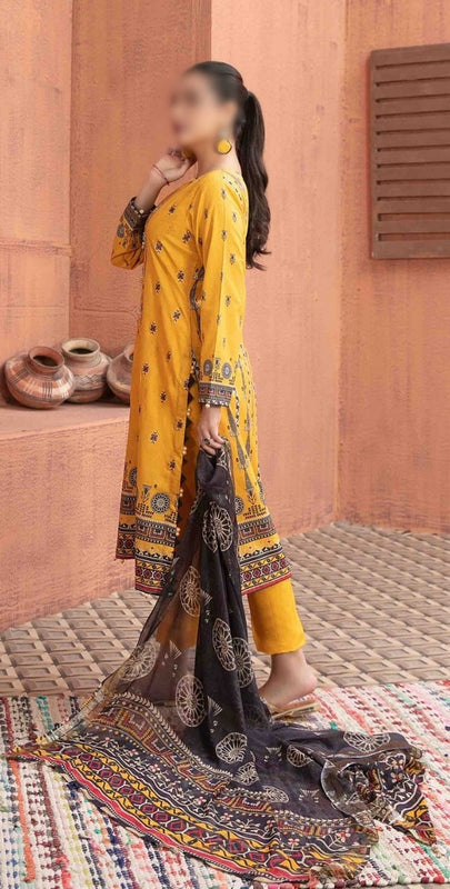 SAAJA Embroidered Digital Printed Lawn Collection 2023 D 8896