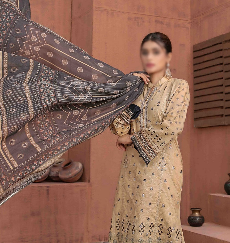 SAAJA Embroidered Digital Printed Lawn Collection 2023 D 8899
