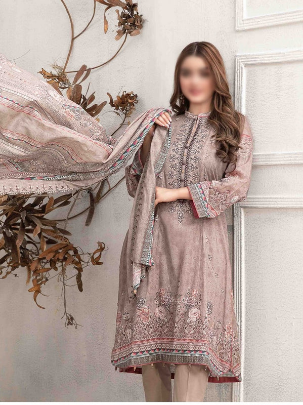 AIYLEEN Panni Embroidered Digital Printed Lawn Shirt - Lawn Dupatta Collection 2023 D 8998