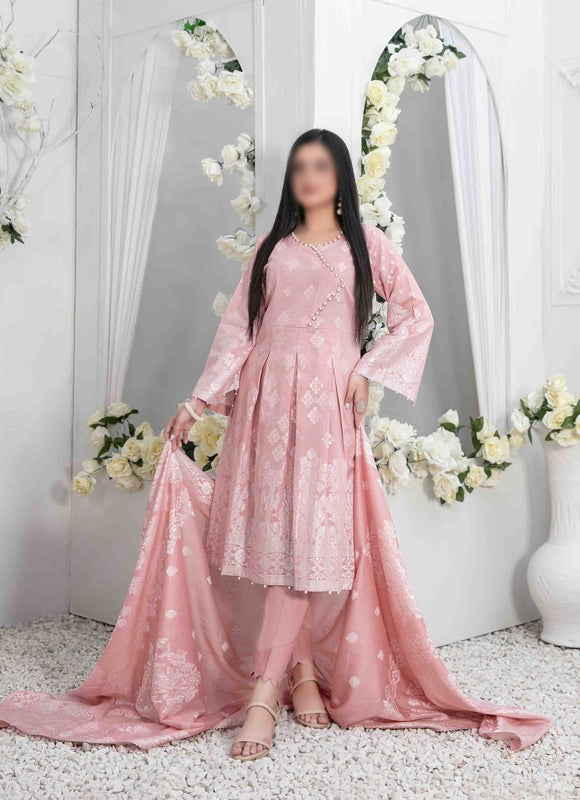 AFRA Lawn Broshia Banarsi Collection 2023 D 9207