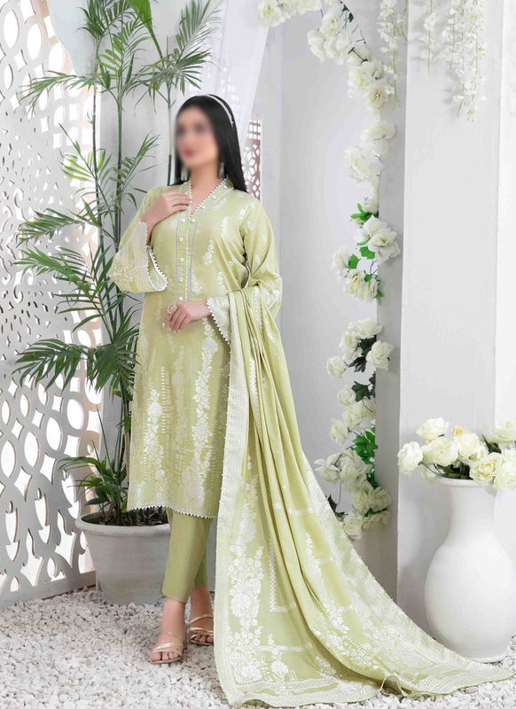 AFRA Lawn Broshia Banarsi Collection 2023 D 9213