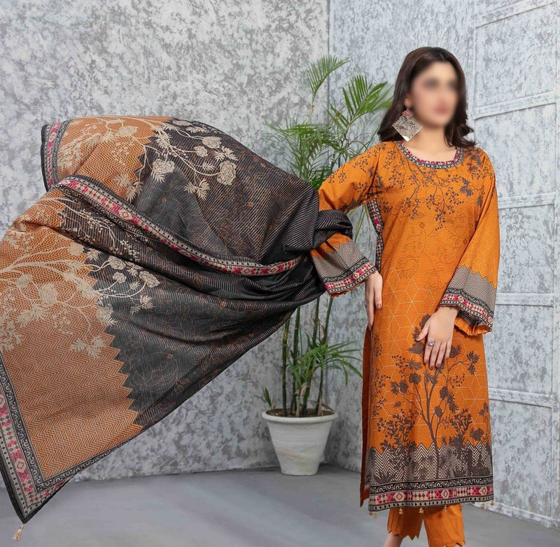 Milan Lawn Slub Digial Print Collection By Tawakkal Fabrics D 9217