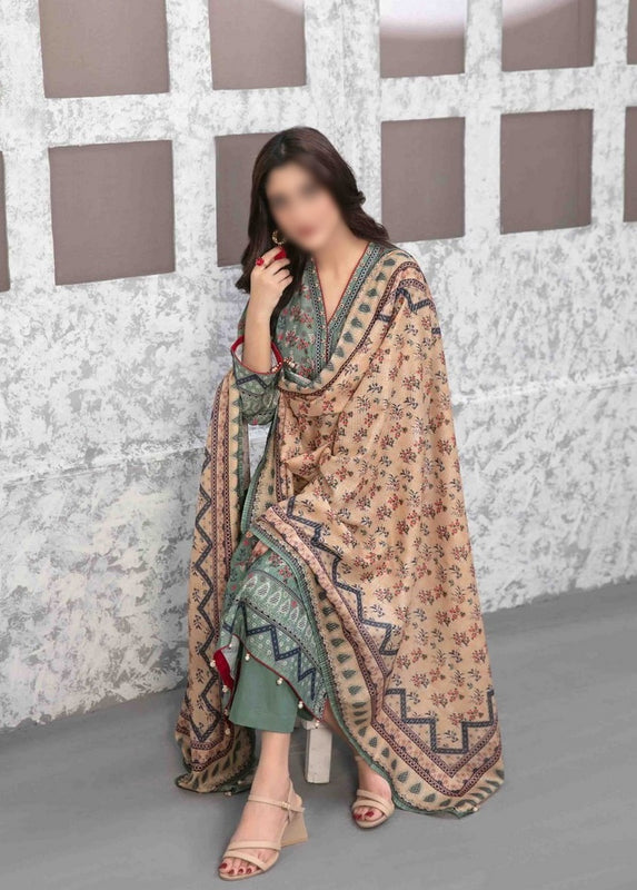 Milan Lawn Slub Digial Print Collection By Tawakkal Fabrics D 9220