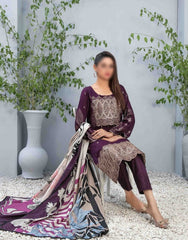 RAELLA Boring Daman Embroidered Staple Broshia Banarsi Shawl Dupatta Collection 2023 D 9625