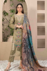 Gulfisha - Embroidered Viscose Zari Collection 2023 D 9940