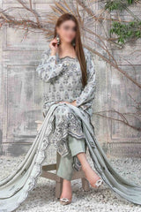 SARANG Embroidered Digital Karandi Collection 2023 D 9987