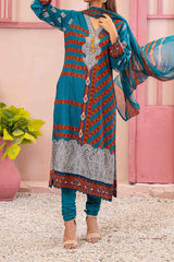 Designer Lawn Chiffon Dupatta Collection DCD 07