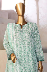 HZ Dhagakari Unstitch Embroidered Collection D-05