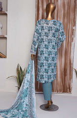 Dhagakari by HZ Textile Unstitched Lawn Summer Collection 2025 Vol-02 D-1001