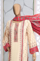 Bin Saeed Exclusive RTW Linen 3 Pcs Collection D-01