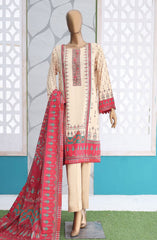 Bin Saeed Exclusive RTW Linen 3 Pcs Collection D-01