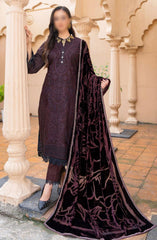 Queen Winter Palachi Shawl Embroidered Collection  D-01