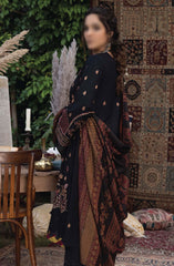 Denara Woolen Shawl and Embroidered Edition By Humdum D-01