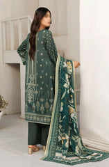 Jasmine Lawn Slub Digital Print and Embroidered Collection Vol 17 D-01