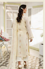 Flora Swiss Lawn Embroidered Collection By Humdum Design 02