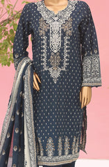 Bin Saeed Exclusive Embroidered 3 PC Collection 2024 D-02