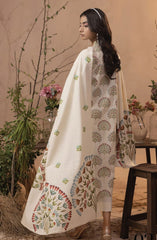 RAYA by Hum Dum Printed Khaddar Collection D-02