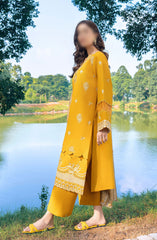 Onara Embroidered Khaddar Unstitched Collection 2024 D-02