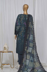 Sadabahar Laser Cutwork Chikankari Embroidered Dupatta Vol 01 D-02