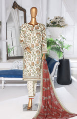 HZ Nayab Digital Printed Doriya Voile Lawn Dupatta Collection Vol 03 D-02