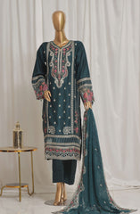 Sadabahar Luxury Embroidered Rod Silk Collection D-02