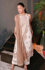 Meraki Embroidered Lawn Collection 2024 By Humdum Design 02
