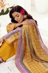 Mahees Hoorain Embroidered Lawn Collection Vol 08 By Riaz Arts D-03